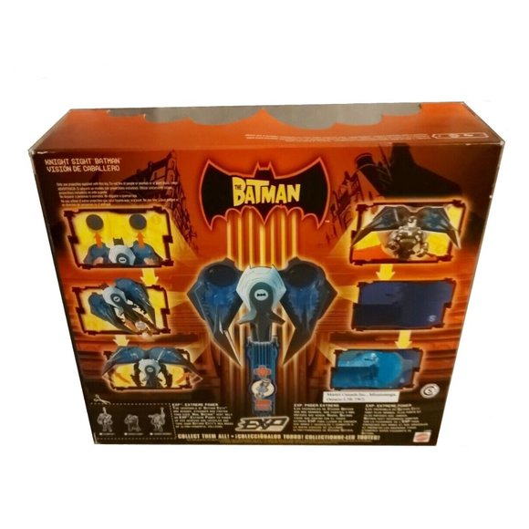 New 2005 MATTEL DC THE BATMAN EXTREME POWER KNIGHT SIGHT BATMAN ACTION FIGURE - Picture 2 of 2